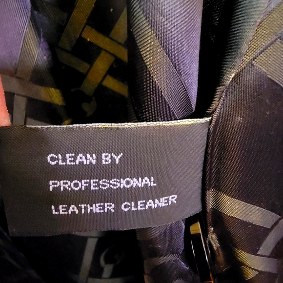 🦋Vintage Black Leather Swing Jacket 🦋Jones New York  1X Plus Womans - Picture 11 of 14